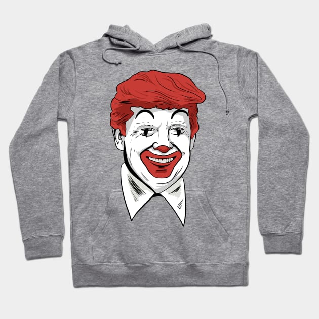 Donald McDonald Hoodie by Black Snow Comics